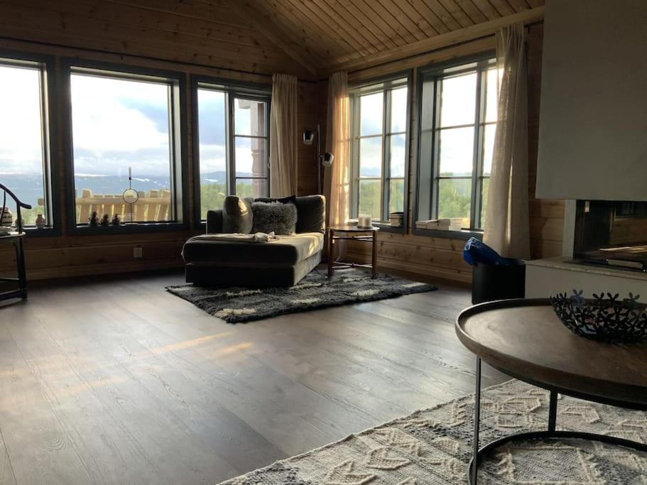 Spacious And Stylish Mountain Lodge - Geilo Eksteriør billede