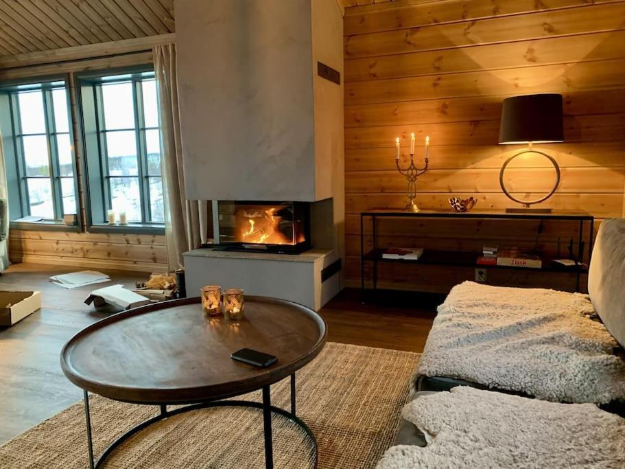 Spacious And Stylish Mountain Lodge - Geilo Eksteriør billede