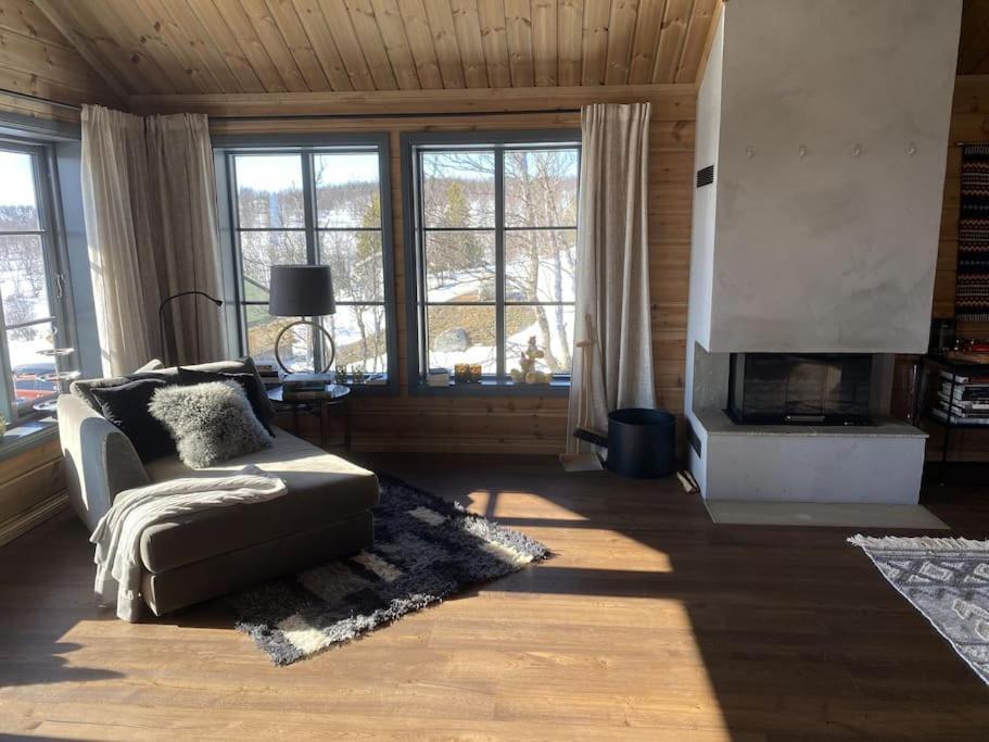 Spacious And Stylish Mountain Lodge - Geilo Eksteriør billede