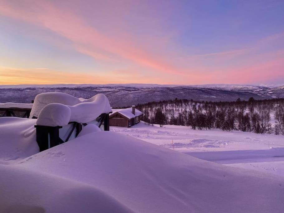 Spacious And Stylish Mountain Lodge - Geilo Eksteriør billede