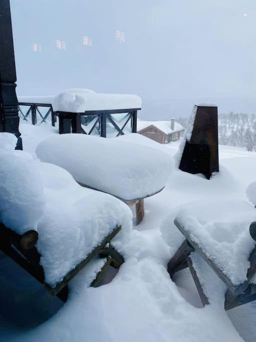 Spacious And Stylish Mountain Lodge - Geilo Eksteriør billede