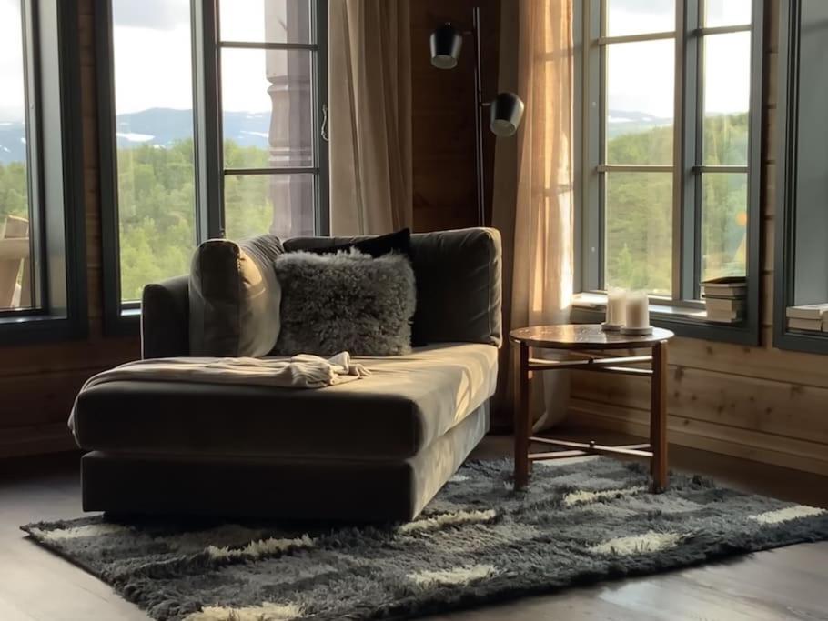 Spacious And Stylish Mountain Lodge - Geilo Eksteriør billede